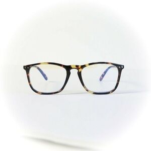 Polarized tortoise shell sunglasses transparent light yellow 100% UV protection